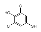 2,6-dichloro-4-sulfanylphenol Structure