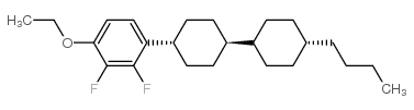 1-[4-(4-butylcyclohexyl)cyclohexyl]-4-ethoxy-2,3-difluoro-benzene structure