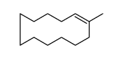 (Z)-1-methylcyclododecene结构式