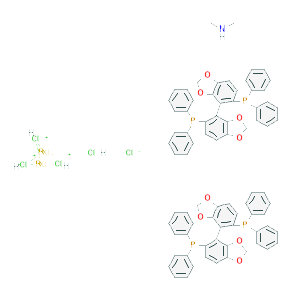 (S)-[(RUCL(SEGPHOS))2(Μ-CL)3][NH2ME2] structure