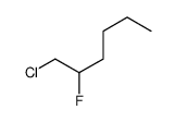 1-chloro-2-fluorohexane结构式