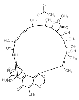 streptovaricin j结构式