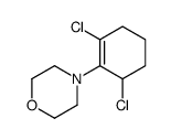 4-(2,6-dichlorocyclohexen-1-yl)morpholine Structure