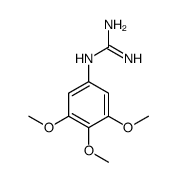 2-(3,4,5-trimethoxyphenyl)guanidine Structure