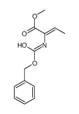 methyl 2-(phenylmethoxycarbonylamino)but-2-enoate结构式