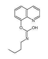 quinolin-8-yl N-butylcarbamate Structure