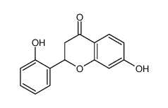 7-hydroxy-2-(2-hydroxyphenyl)-2,3-dihydrochromen-4-one Structure