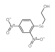 Ethanol,2-[(2,4-dinitrophenyl)seleno]-结构式