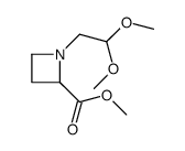 methyl 1-(2,2-dimethoxyethyl)azetidine-2-carboxylate Structure