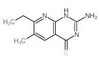 Pyrido[2,3-d]pyrimidine-4(3H)-thione,2-amino-7-ethyl-6-methyl- picture