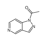 1H-Pyrazolo[4,3-c]pyridine, 1-acetyl- (9CI)结构式