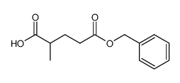 2-methyl-4-benzyloxycarbonylbutyric acid Structure