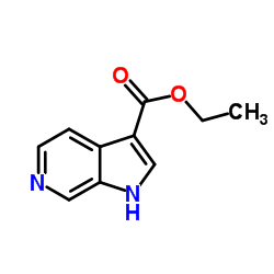 ethyl 1H-pyrrolo[2,3-c]pyridine-3-carboxylate structure