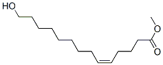 (Z)-14-Hydroxy-5-tetradecenoic acid methyl ester结构式