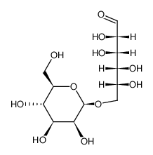 6-O-β-D-甘露吡喃糖基-D-甘露糖结构式