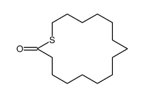 thiacyclohexadecan-2-one结构式