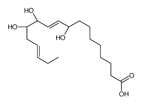 (9S,12R,13S)-9,12,13-trihydroxyoctadeca-10,15-dienoic acid Structure