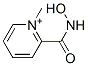 Pyridinium,2-[(hydroxyamino)carbonyl]-1-methyl- Structure