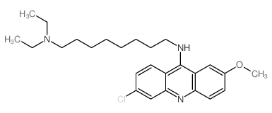 1,8-Octanediamine,N8-(6-chloro-2-methoxy-9-acridinyl)-N1,N1-diethyl- picture