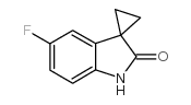 5'-Fluorospiro[cyclopropane-1,3'-indolin]-2'-one Structure