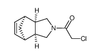 4,7-Methano-1H-isoindole, 2-(chloroacetyl)-2,3,3a,4,7,7a-hexahydro-, (3aalpha,4alpha,7alpha,7aalpha)- (9CI)结构式