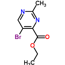 5-溴-2-甲基嘧啶-4-甲酸乙酯图片