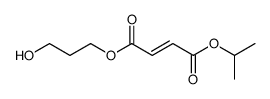 2-hydroxymethylethyl isopropyl maleate Structure