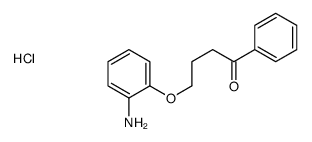 4-(2-aminophenoxy)-1-phenylbutan-1-one,hydrochloride Structure