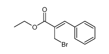 ethyl (2Z)-2-(bromomethyl)-3-phenylprop-2-enoate结构式