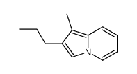 1-methyl-2-propylindolizine结构式