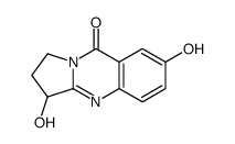 3,7-dihydroxy-2,3-dihydro-1H-pyrrolo[2,1-b]quinazolin-9-one Structure