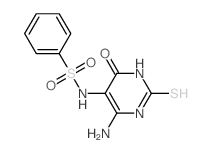 Benzenesulfonamide,N-(6-amino-1,2,3,4-tetrahydro-4-oxo-2-thioxo-5-pyrimidinyl)- picture