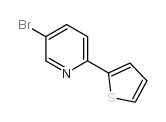 5-溴-2-(2-噻吩基)吡啶结构式