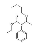 O-ethyl N-(1-butoxyethyl)-N-phenylcarbamothioate Structure