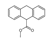 methyl 9,10-dihydroanthracene-9-carboxylate结构式