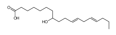 8-hydroxyoctadeca-11,14-dienoic acid Structure