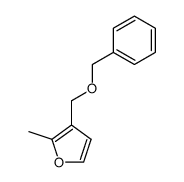 3-((benzyloxy)methyl)-2-methylfuran Structure