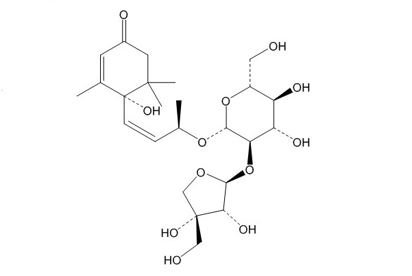 7Z-Trifostigmanoside I结构式