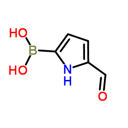 (5-Formyl-1H-pyrrol-2-yl)boronic acid picture