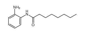 N-(2-aminophenyl)octanamide结构式