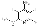 2(1H)-Pyridinone,4-amino-3,5,6-trifluoro-,hydrazone(9CI)结构式