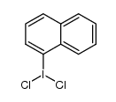 1-dichloroiodanyl-naphthalene结构式