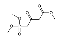 methyl 4-dimethoxyphosphoryl-3-oxobutanoate Structure