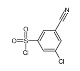 3-氯-5-氰基苯-1-磺酰氯图片