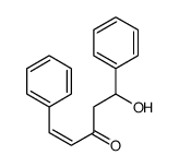 5-hydroxy-1,5-diphenylpent-1-en-3-one Structure