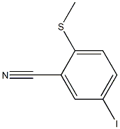 5-iodo-2-(methylthio)benzonitrile picture