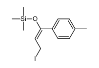 [3-iodo-1-(4-methylphenyl)prop-1-enoxy]-trimethylsilane结构式