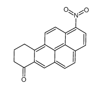 1-Nitro-9,10-dihydrobenzopyren-7(8H)-one Structure