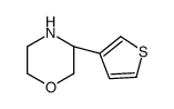 (S)-3-(Thiophen-3-yl)morpholine Structure