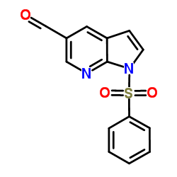 1-(Phenylsulfonyl)-7-azaindole-5-carbaldehyde picture